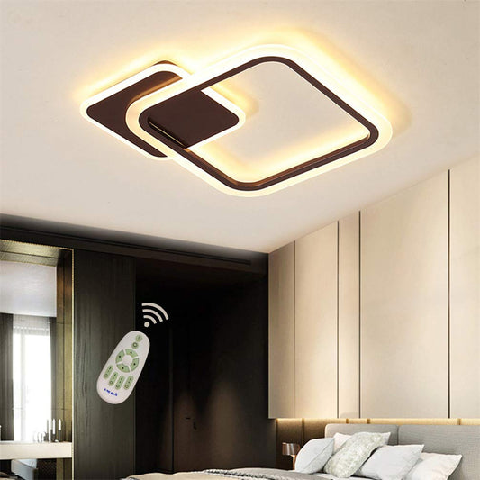 Plafonnier LED nordique avec capteur de mouvement